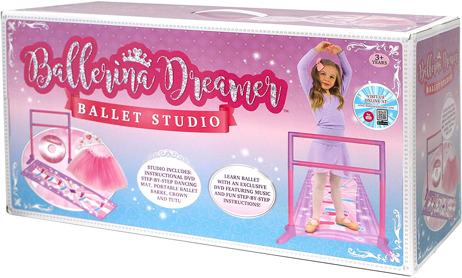 NEW Ballerina Dreamer Ballet Dancing Mat Studio Portable Barre Birthday Gift 