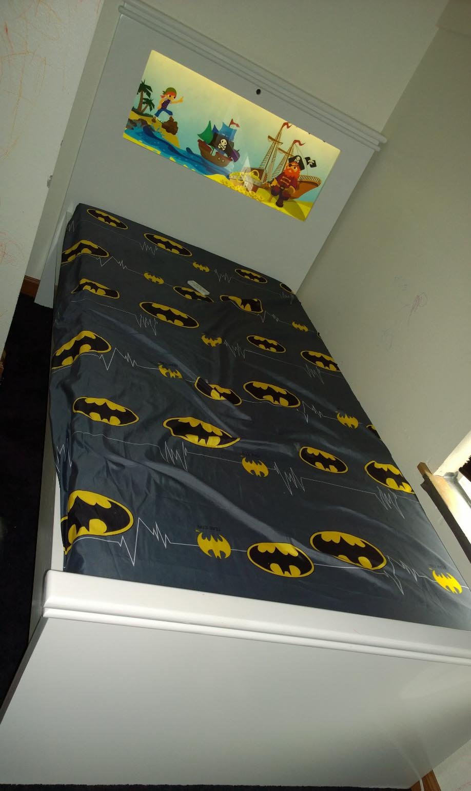 Twin Light Headed Bed